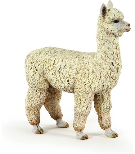 Figura De Llama Schleich 17086 - Detallada Y Robusta De La Colección Farm World, Juguete De Granja Para Niños A Partir De 3 Años