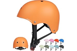 ‎KORIMEFA Korimefa Children's Bicycle Helmet / Skate Helmet, Adjustable, CE Certification, for Bicycle, Skateboard, Scooter, BMX, for Boys and Girls Ages 3 - 13 Years.