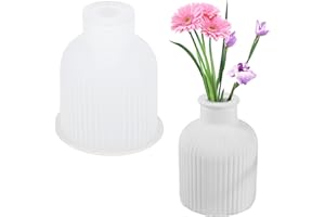 XTDMJ Vase Silikonform, Epoxidharz Formen, Silikonformen Vase Moulds Vase Resin Gießform Harz DIY für Herstellung Heimdekoration, Dekorativen Ornamenten