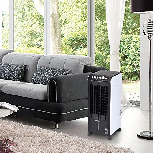 3 in 1 mobile Klimaanlage Luftkühler Ventilator Luftbefeuchter Luftreiniger Standventilator - 2