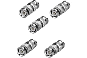 SIENOC BNC wtyczka na wtyczkę do kamery CCTV Video Kabel koncentryczny (5 sztuk)