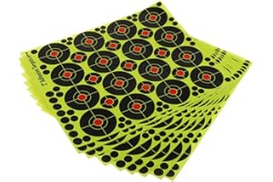 SM SunniMix 160x Cibles de Tir Réactive Cibles Adhésives à Haute Résistance pour Prendre De Photos à L'intérieur L'extérieur