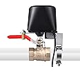 ZigBee Water valve, UseeLink Smart Water/Gas Valve Compatible with Alexa/Google Home Remote Control, Need Tuya Hub, Intelligent Valve Control Water Off Timer Irrigation Controller