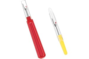 DIPEER Seam Ripper Set, 2 Sizes Thread Unpicker, Sewing Seam Ripper Kit, Colorful Thread Unpicker for Hand Sewing Embroidery Cross Stitch
