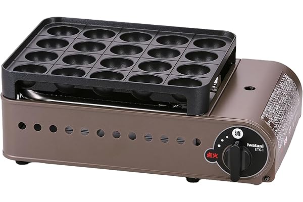 Iwatani Cassette à gaz Takoyaki Super Entako (importé du Japon / Le colis et le manuel sont écrits en japonais)