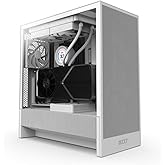 Nzxt H5 Flow Beyaz Bilgisayar Kasası 750W G&uuml;&ccedil; Kaynağı Bundle Set Gaming PC