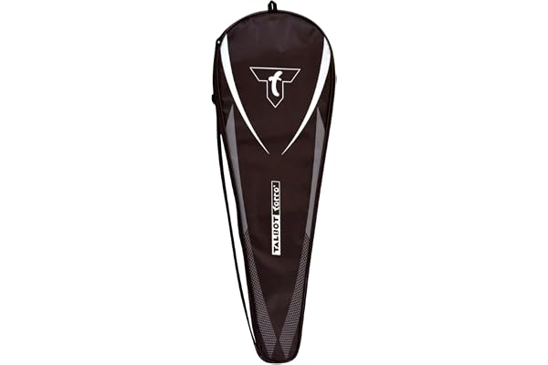 Talbot Torro Isoforce Housse Compléte pour Raquettes de Badminton, Universel, Ideal pour Toutes Les Raquettes Standard
