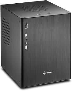 Sharkoon CA-M Micro ATX Case for PC - Black