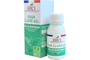 Bio Technology® | Gel Hormone d’Enracinement Haute Performance | Hormone de Bouturage en Gel Bio Organique | Fabriqué en France | Utilisable en Agriculture Biologique | ORGA Clone Gel(50ml)