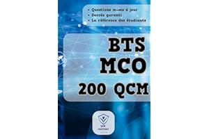 BTS MCO : 200 QCM: Exercices d'entraînement pour le BTS MCO Management de l'equipe Commerciale