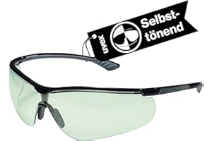 ‎UVEX Uvex sportstyle variomatic Bügelbrille - selbsttönende Scheibe - UV400 - Schwarz/Anthrazit