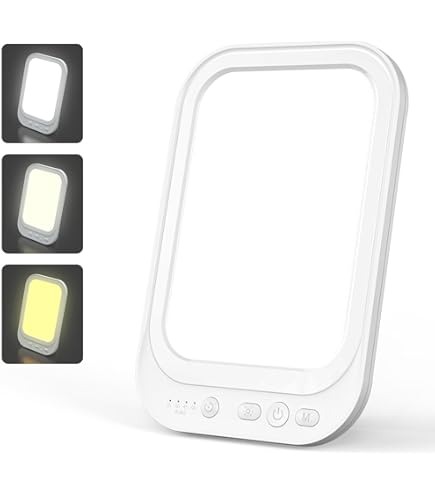 BrellaVio Tageslichtlampe 12.000 Lux – UV-frei, Mit Tasche, Für Home Office & Winter