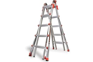 Little Giant – Échelle Velocity avec Roues, M26, 7,9 m, échelle Multi-Positions, Aluminium, Type 1A, Poids Nominal de 136 kg, (15426-001)