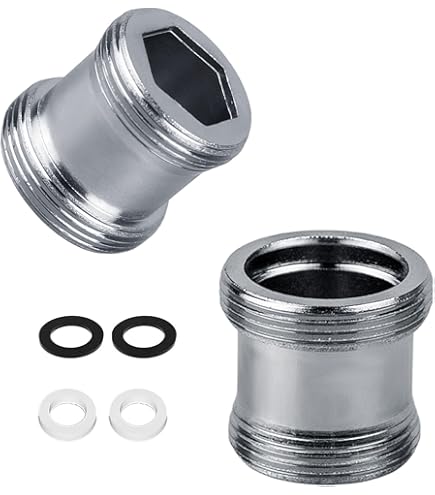 8-tlg. Wasserhahn Adapter Set Mit Dichtungen - M16 Bis M28 | Für Küche & Bad