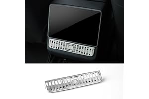 Arcoche Couvercle de ventilation arrière pour Tesla Model 3 Highland, sortie de climatisation/couvercle de ventilation d'entrée pour Tesla Model 3 Highland Accessoires 2024