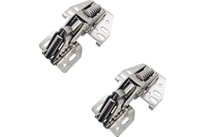 MTSmart RV Schrank Scharniere,Soft Close Schrank Scharniere für RV Wohnmobil Wohnwagen Camper LKW Reise Anhänger Van Boot Marine, RV Teile und Zubehör innen,RV Overhead Schrank Scharniere (4)