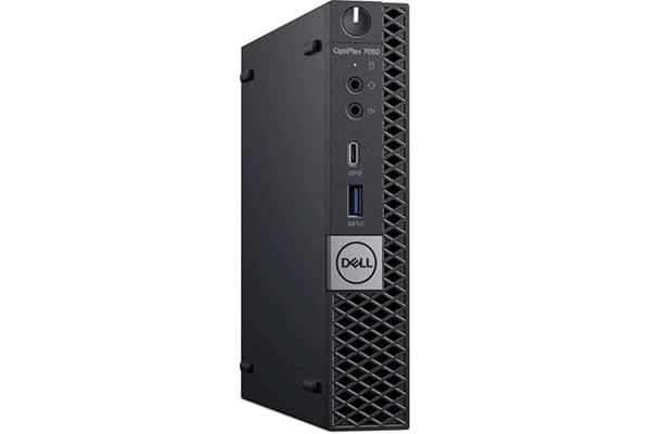 DELL Optiplex 7060 Mini PC Computer Intel i7-8700T RAM 16GB SSD 240GB Windows 11 Pro + Apache Open Office (Reacondicionado)
