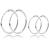 Damescreolen, oorbellen, 925 sterling zilver, opaal, kleine creolen, cirkel, opaal, sieraden, cadeaus voor mama, vrouwen, kinderen, 20 mm, Sterling zilver Damescreolen, oorbellen, 925 sterling zilver, opaal, kleine creolen, cirkel, opaal, sieraden, cadeaus voor mama, vrouwen, kinderen, 20 mm, Sterling zilver