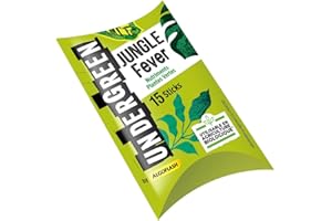 UNDERGREEN Jungle Fever Sticks Nutriments Plantes Vertes, UAB, 15 Bâtonnets