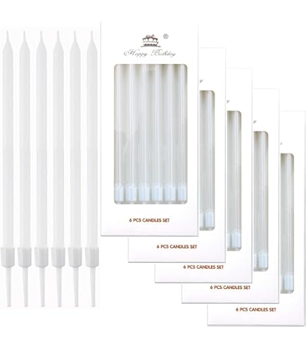 1 Candela Fontana Fiaccola per torte e dolci - Durata 45