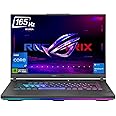ASUS ROG Strix G16 Gaming Laptop，16'' WUXGA 165Hz，GeForce RTX 4060 140W，13th Gen Intel 14-Core i7-13650HX，32GB DDR5，2TB PCIe SSD，Thunderbolt 4，4-Zone RGB，HDMI，RJ45，WiFi 6E，Win 11 Pro，Eclipse Gray