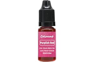 Tainrunse Pigmento per candele altamente concentrato tintura per candele fai da te fatto a mano buona tenuta sapone candela colorante compatibile con uso domestico rosso violaceo