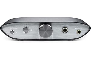 iFi ZEN DAC V2 - Convertitore analogico digitale desktop con USB 3.0 B Solo ingresso/uscite: 6,3 mm sbilanciato/bilanciato da 4,4 mm/RCA - MQA DECODER - Aggiornamento del sistema audio (solo unità)