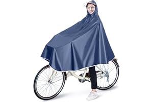 Freiesoldaten Uomini Donne Impermeabile Poncho da Pioggia Cappotto Antipioggia Giacca Riutilizzabile Mantelle da Pioggia per l'outdoor Ciclismo Escursioni Campeggio In Viaggio