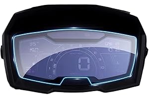 ByoBLu Accesorios de Motocicleta película Protectora de Pantalla de salpicadero Compatible con Aprilia SR GT 200 125 2022