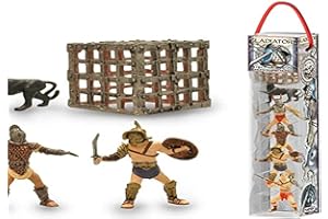 Plastoy - Gladiateurs Tubo de 6 Figurines, 70388 70388