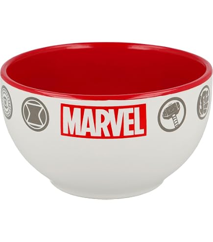 Stor Marvel Lot De 2 Verres à Eau En Verre 490 Ml - Décoration Marvel Pattern