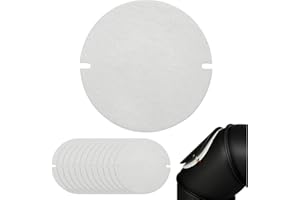 MOAZIFI Ofenrohr Dichtung, 12 Stücke Flam Dichtung (Ofenrohr Dichtung), Hitzebeständig bis 1400°C, Passend für Rohre mit Ø 120-150 mm, Rohrdichtung zum Zuschneiden