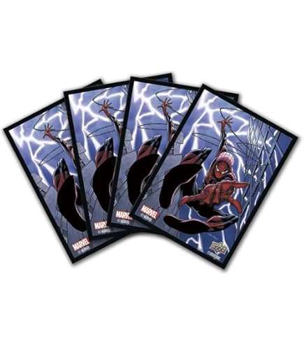 Gamegenic | Magic: The Gathering - Marvel's Spider-Man Premium Art Sleeves  - Spider-Man Miles Morales| 105 Sleeves Per Pack