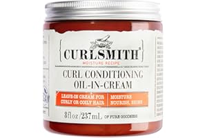 ‎CURLSMITH Curlsmith - Curl Conditioning Oil in Cream - Vegane Leave-in-Spülung für lockiges und krauses Haar (237ml)