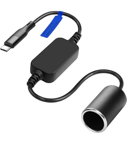 Cavo Convertitore USB A Maschio A Presa Accendisigari 12V Femmina - 30 Cm - 8W Max
