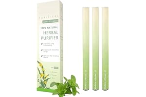 SOLLEE 3 Stück Mullein Kräuter-lungenreiniger, Mullein Lung Purifier, Upgraded Herbals Diffuser Pen, Natural Inhaler Stick For Breathing Ease, Botanical Mulleins Lungenreinigungsdiffusor