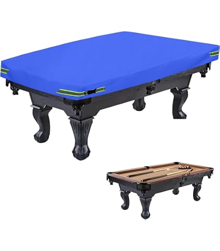 BlissfulAbode Housse Anti-Poussière Imperméable Table De Billard Extérieure 215 X 125 X 14 Cm - Protection Premium