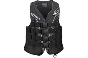 O'Neill Superlite 50N ISO kamizelka wspomagająca wyporność, czarna/dymna: biała, L