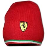 Cuffia Ferrari Ufficiale Cappello PON PON Bambino Kids Cappellino Berretto  Scuderia Cavallino Rossa PONFERBAROS : Amazon.it: Sport e tempo libero