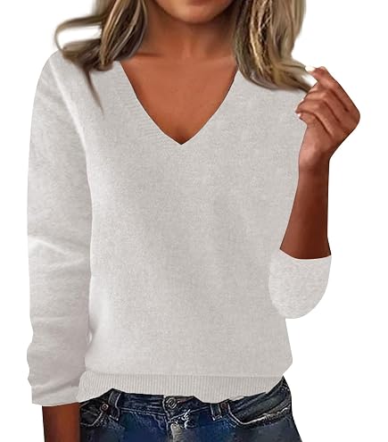 Pull Femme Hiver 2025 | Manches Longues, Rayures, Col Rond | Tissu Doux Et Chaud | Coupe Ample Décontractée | Pour Quotidien, Bureau, Sorties
