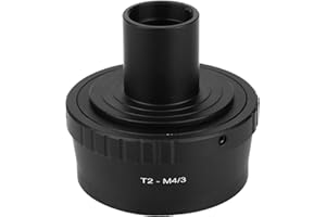 Goshyda Detachable Microscope Eyepiece Adapter for 23.2mm T mount microscope eyepiece for Olympus M4/3 Mount Mirrorless Camera Body