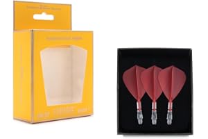 CUESOUL ROST T19 Asta per dardo Integrata e Forma di Aquilone da Volo, Set da 3