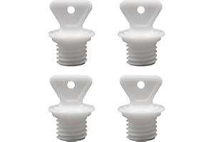 Niuhong 4 szt. zatyczki do termoforów, zatyczki do termoforu, zatyczki gwintowane, zatyczki do gorącej wody, zatyczki do torebki na ciepłą wodę, wymienne