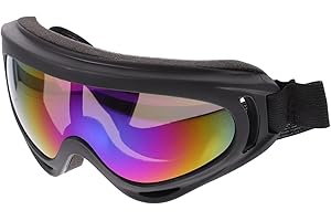 POPETPOP Lunettes de Cyclisme Vent pour Hommes Protection Extérieure pour Ski Activités Plein Air Lunettes de Solaire Durables Confortables