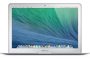 Apple (Refurbished) MacB00K Air A1466 (Intel Core i5-5250U, 1.6GHz,8GB RAM, 256GB SSD, 13.3 inch) macOS Monterey Silver