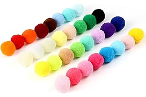 HDKAJL Pelotas interactivas para gatos, 100 juguetes de fieltro para diversión y entrenamiento