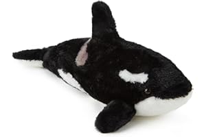 Zappi Co Orca Whale Plush Toy (45cm) - Gentle Giant Sea Plush, Eco-Friendly, Favorite for Ocean-Loving Kids, 100% Recycled