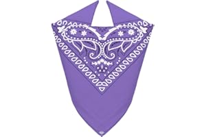 Van Der Rich ® - Bandanas Paisley 100% Algodón para Hombres Mujeres