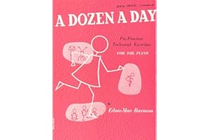 WILLIS MUSIC A dozen a day book 3 (transitionnel - en anglais - rose fonce): Pre-Practice Technical Exercises