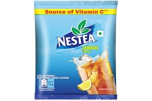 Nestea Powder Instant Iced Tea Refreshingly Good Taste Lemon Flavour Made with Nilgiri Tea Leaves Source of Vitamin C 400g Pouch